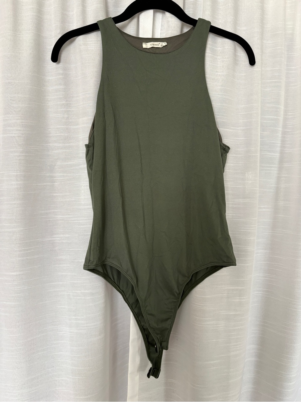 Olive Green Women’s One-Piece Bodysuit